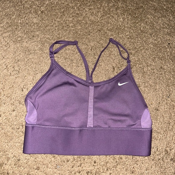 Nike Purple Sports Bra with Cross-Back Design size small - Picture 1 of 5